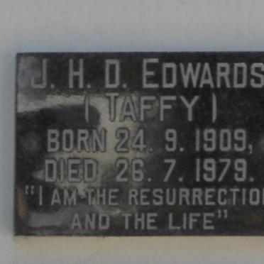 EDWARDS J.H.D 1909-1979