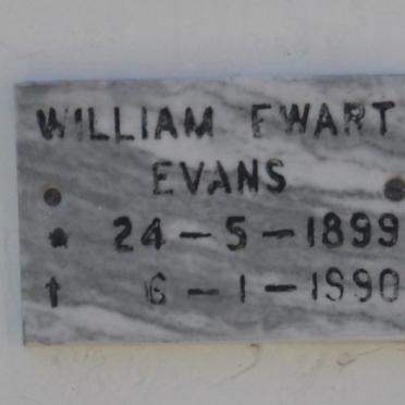 EVANS William Ewart 1899-1990