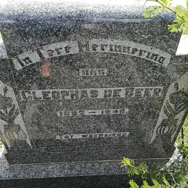 BEER Cleophas, de 1892-1948