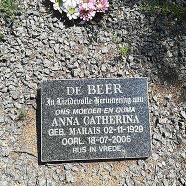 BEER Jacobus, de 1925-1966 &amp; Anna Catherina MARAIS 1929-2006