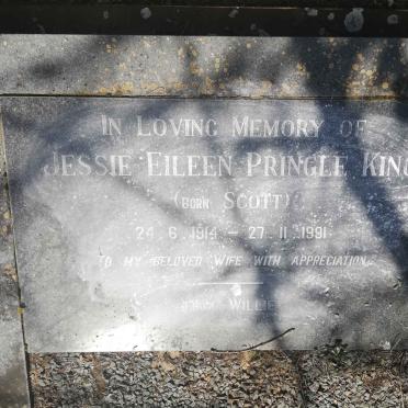 KING Jessie Eileen Pringle nee SCOTT 1914-1991