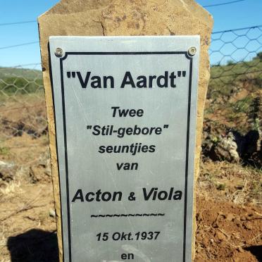 AARDT, van 1937-1937 :: VAN AARDT 1938-1938