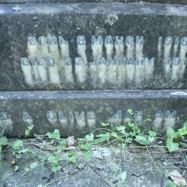 MAPHAM Beth 1918-1919