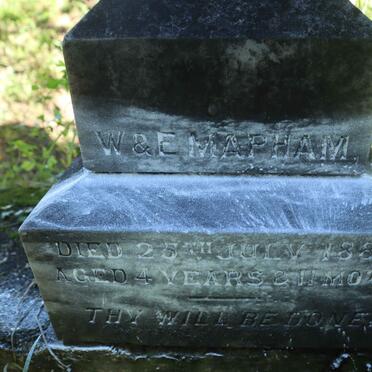 MAPHAM Violet S. -1889