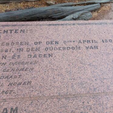 GOOSEN Christoffel Jacobus 1803-1881