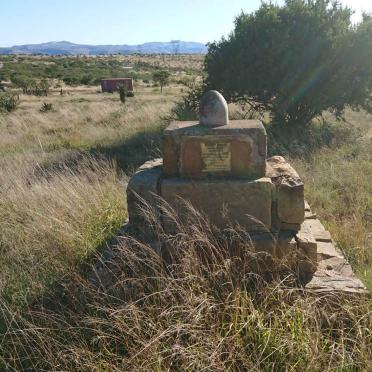 Eastern Cape, BEDFORD district, Mount Prospect, Farm 261, Daggaboersnek, Memorial