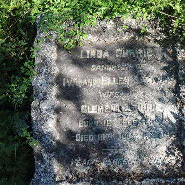 CURRIE Linda 1888-1947