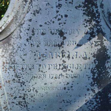 PRINGLE Isabella 1789-1876