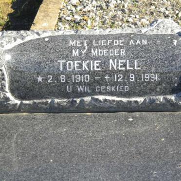 NELL Toekie 1910-1991