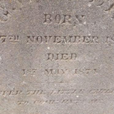 CLOETE G.W. 1872-1874