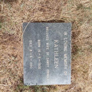 PRINGLE Kathleen 1906-1990