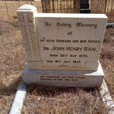 BAM John Henry 1873-1947