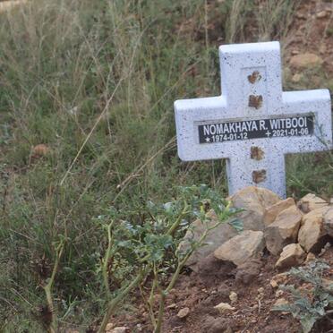 WITBOOI Nomakhaya R. 1974-2021