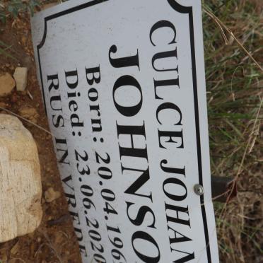 JOHNSON Culce Johannes 1969-2020