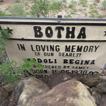 BOTHA ?doli Regina 1930-