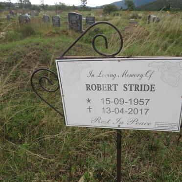 STRIDE Robert 1957-2017