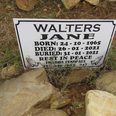 WALTERS Jane 1965-2021