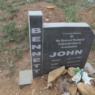 BENNETT John 1952-2018