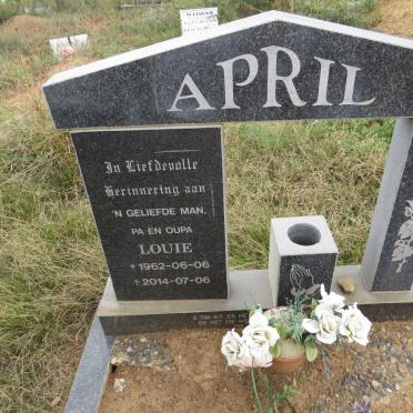 APRIL Louie 1962-2014