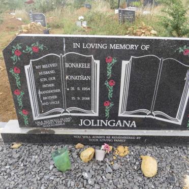 JOLINGANA Bonakele Jonathan 1954-2018
