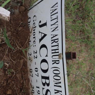 JACOBS Valtyn Arthur 1952-2015