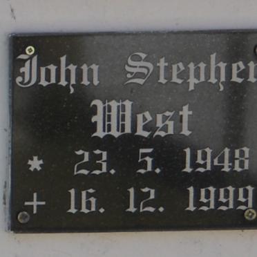 WEST John Stephen 1948-1999