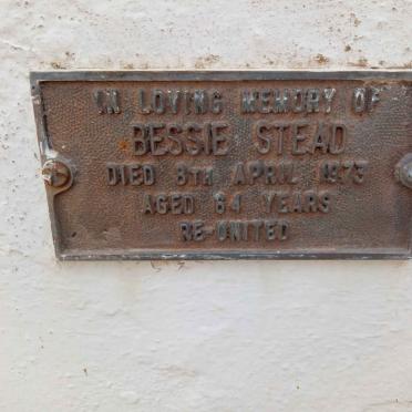 STEAD Bessie -1973