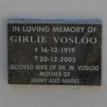 VOSLOO Girlie 1919-2005