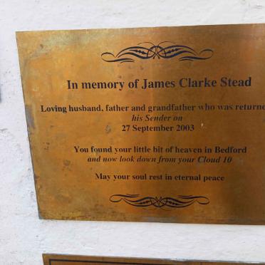 STEAD James Clarke -2003