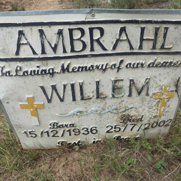 AMBRAHL Willem 1936-2002