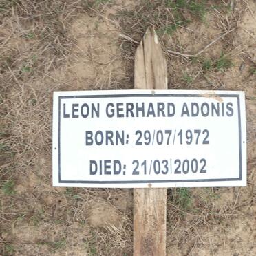 ADONIS Leon Gerhard 1972-2002