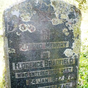 BRADFIELD Florence -1927