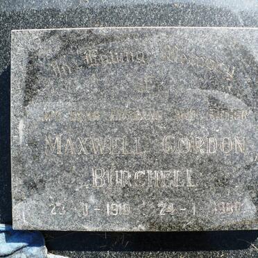 BURCHELL Maxwell Gordon 1910-1980