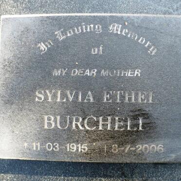 BURCHELL Sylvia Ethel 1915-2006