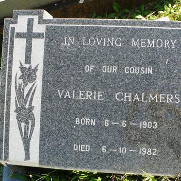 CHALMERS Valerie 1903-1982