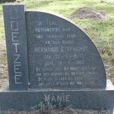 COETZEE Hermanus Stephanus 1943-1969