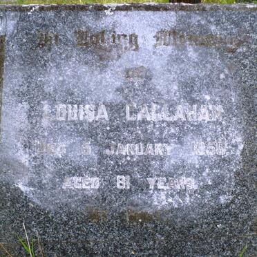 CALLAHAN Louisa -1950