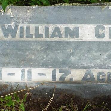 CLARKE William -1917