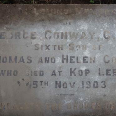 CONWAY George -1903