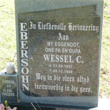 EBERSOHN Wessel C. 1927-1998