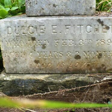 FITCHET Dulcie E. -1890