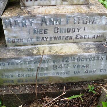 FITCHET Mary Ann nee CHIDDY -1944