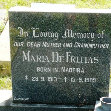 FREITAS Maria, de 1913-1989