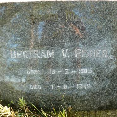 FISHER Bertram V. 1905-1949