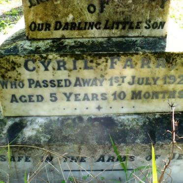FARR Cyril -1924