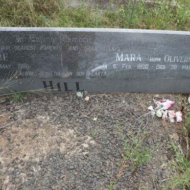 HILL Mortimer Kolbe 1903-1986 &amp; Mara OLIVER 1920-1986