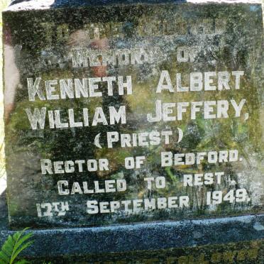 JEFFERY Kenneth Albert William -1949