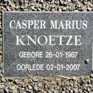 KNOETZE Casper Marius 1967-2007