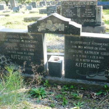 KITCHING Cornelius Gerhardus 1900-1970 &amp; Caroline Kathleen 1910-1975