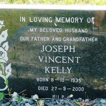 KELLY Joseph Vincent 1935-2000